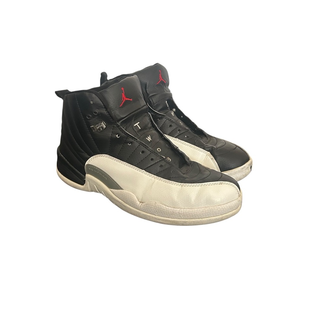 Nike Men’s Air Jordan 12 Retro 130690-011 Playoff Black White 2005 Sz 11